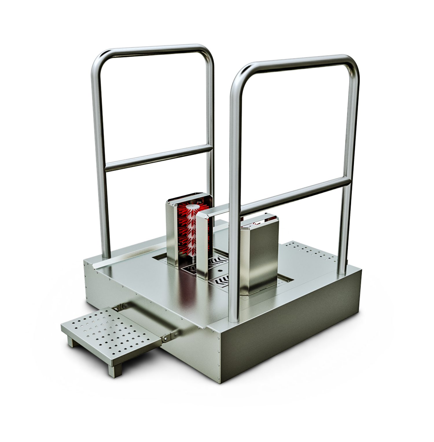 Hijyen Bariyeri - AISI 304 Dikey Fırçalama